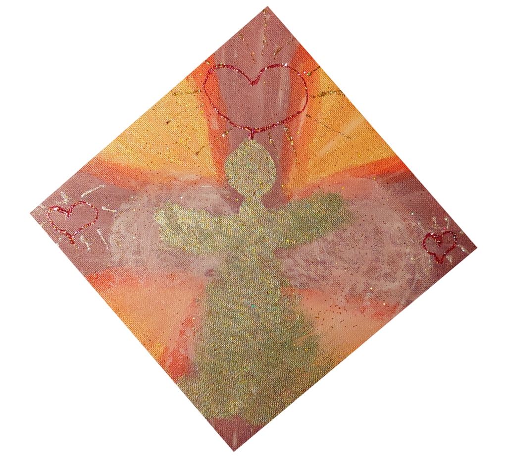 Original Engelbild "Aufgestiegener Meister Hilarion"