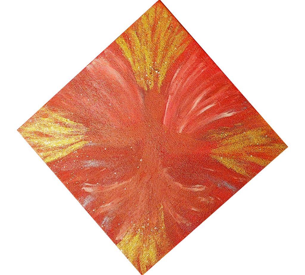 Original Engelbild "Aufgestiegene Meisterin Pallas Athene"