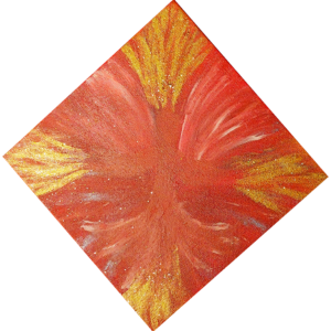 Original Engelbild "Aufgestiegene Meisterin Pallas Athene"