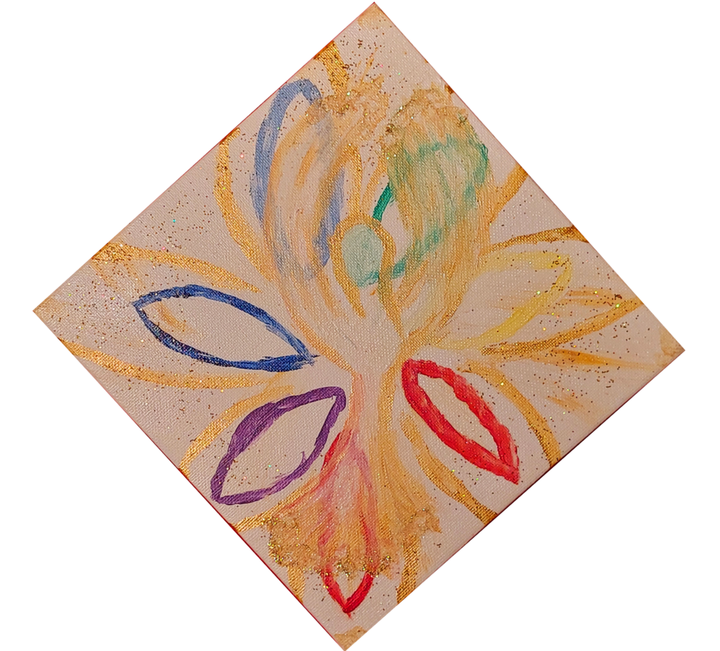 Original Engelbild "Aufgestiegene Meister Sanat Kumara"