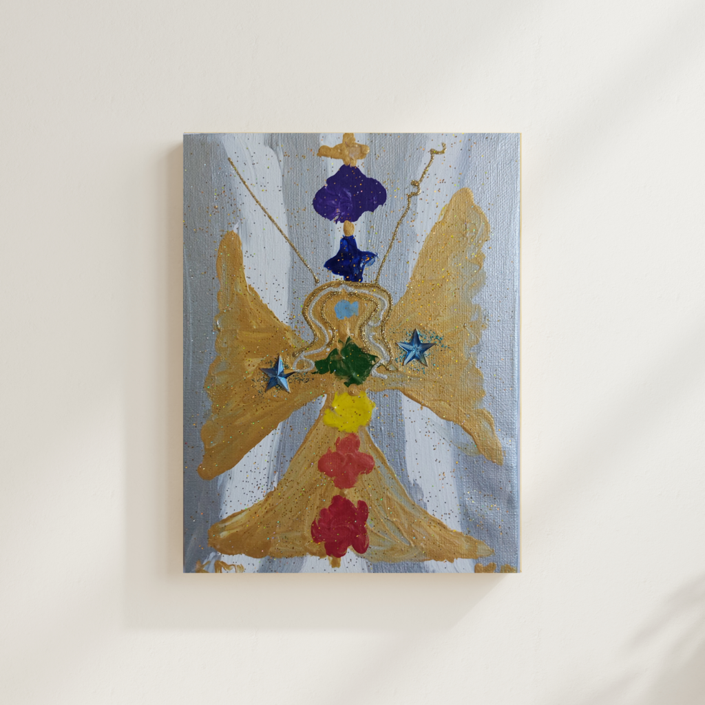 Original Engelbild "Reinigung der Chakren"