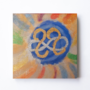 Engelbild "Reinigung und Aufl&ouml;sung" Energiebild Acrylbild