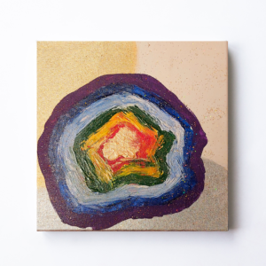 Original Energiebild "Gottes Stern" Engelbild in Acrylfarbe