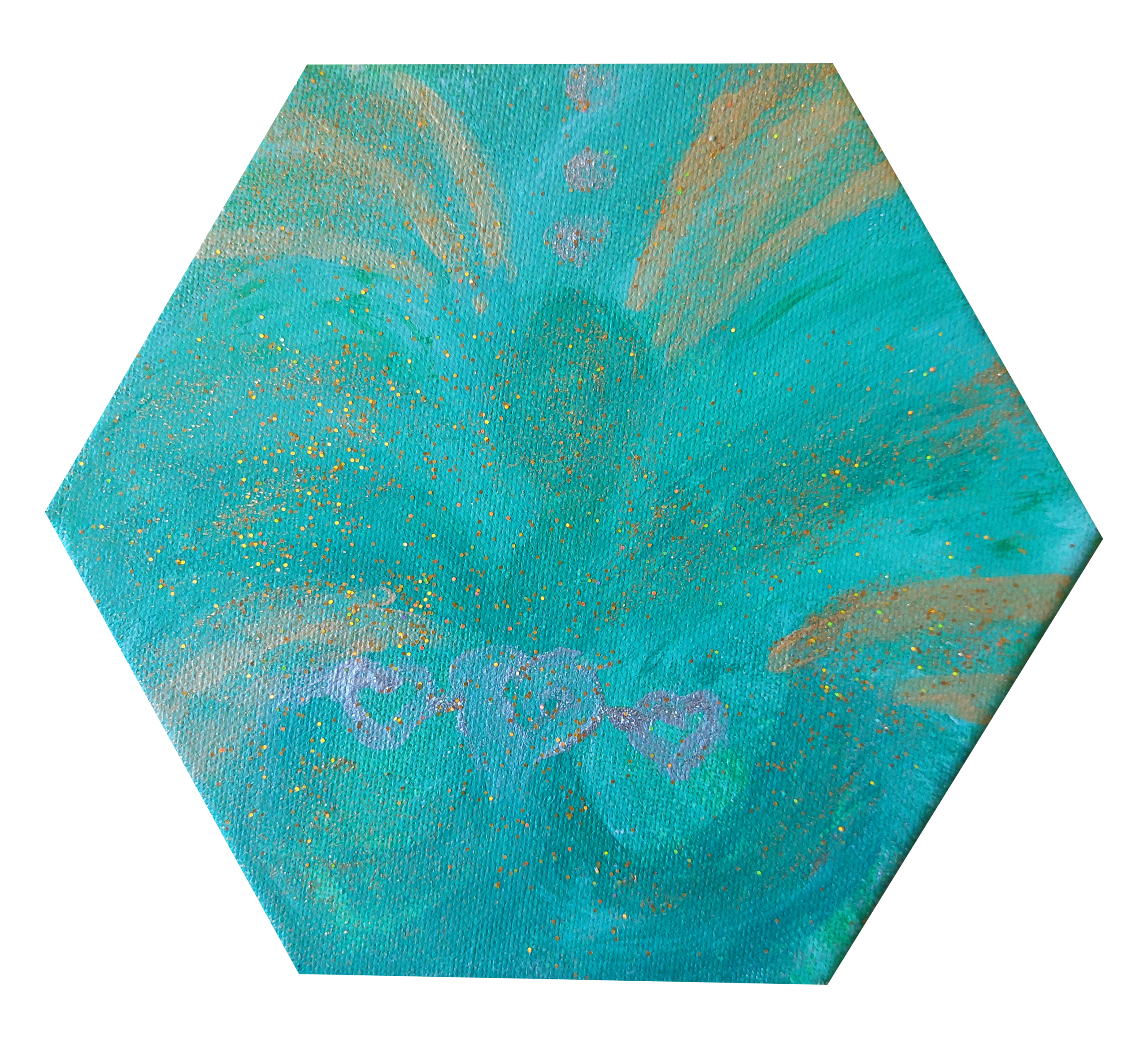 Original Engelbild "Erzengel Aquariel"