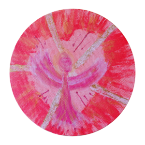 Original Engelbild "Jesus Christus" Engel in Acryl