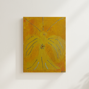 Kunstbild "Erzengel Jophiel" - Original Engelbild in Acryl