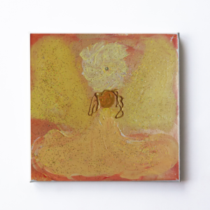 Engelbild "Erzengel Jophiel Lebensfreude" Acrylbild