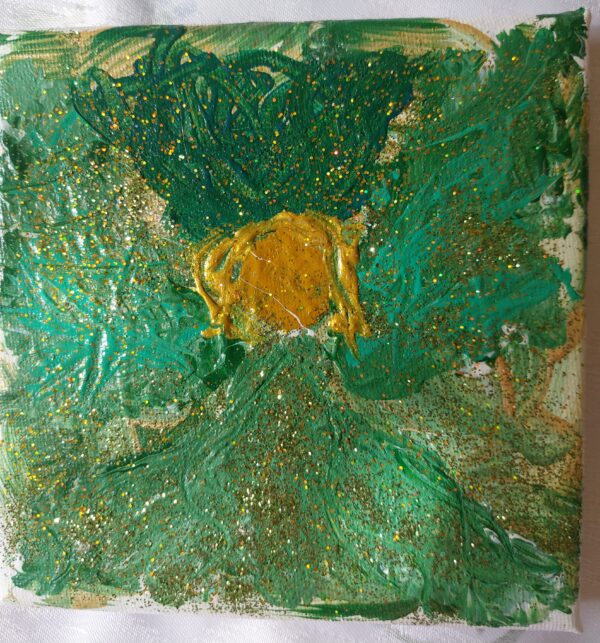 Original Engelbild "Erzengel Raphael" Acrylbild
