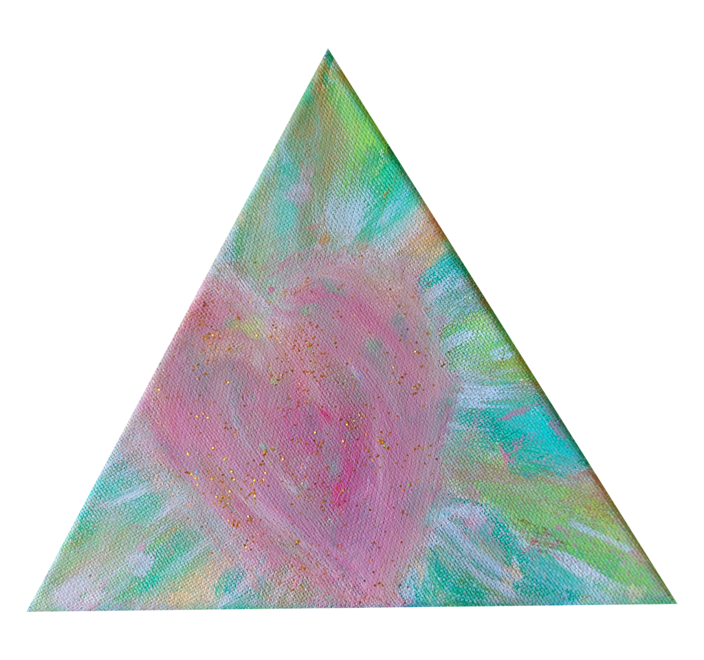 Seelenbild "Selbstliebe" Engelbild Acrylbild