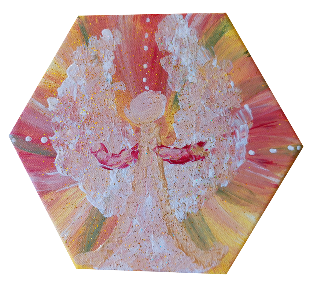Original Engelbild "Erzengel Gabriel"