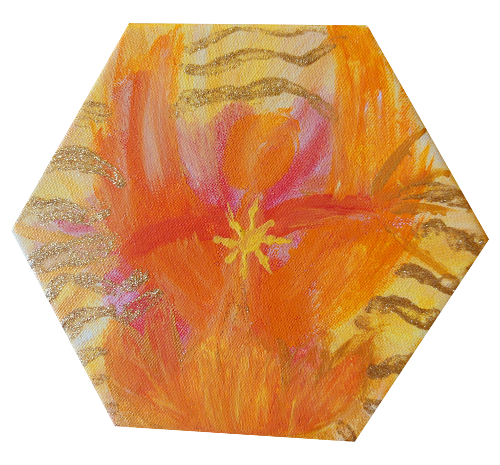 Original "Erzengel Jophiel" Engelbild